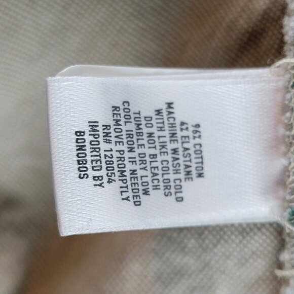 Bonobos Pants Mens 31x32 Beige Chino Khaki Tailored Fit Stretch Normcore Basic A - Picture 10 of 10